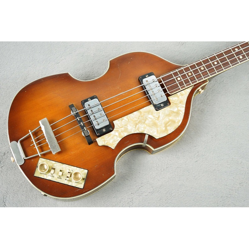 1966-hofner-violin-bass-ohsc 1966 Hofner Violin Bass + OHSC