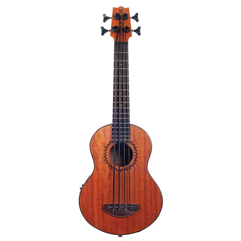 mahalo-bass-ukulele-w-pickup-natural-mb1 Mahalo Bass Ukulele w/pickup - Natural (MB1)