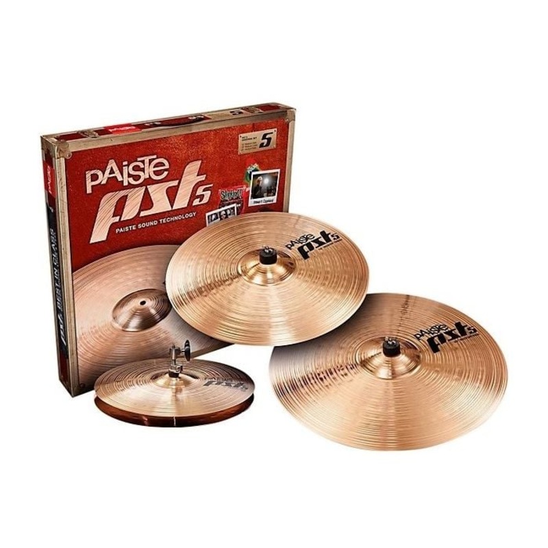 paiste-pst5-universal-cymbal-set-14-16-20 Paiste PST5 Universal Cymbal Set (14/16/20)