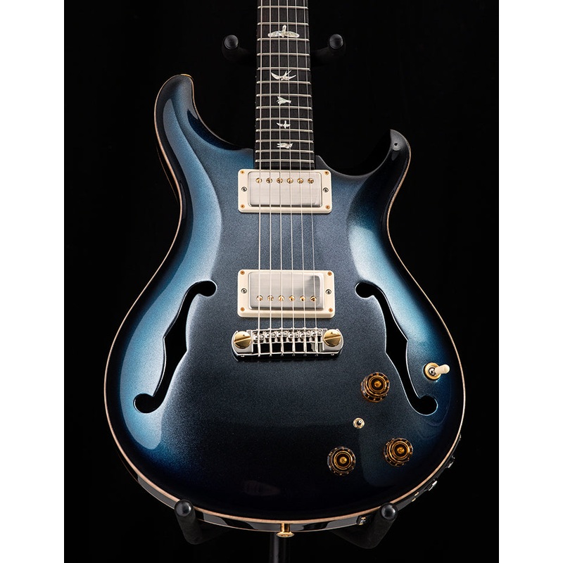 paul-reed-smith-hollowbody-ii-platinum-blue-burst-chrome Paul Reed Smith Hollowbody II Platinum Blue Burst Chrome
