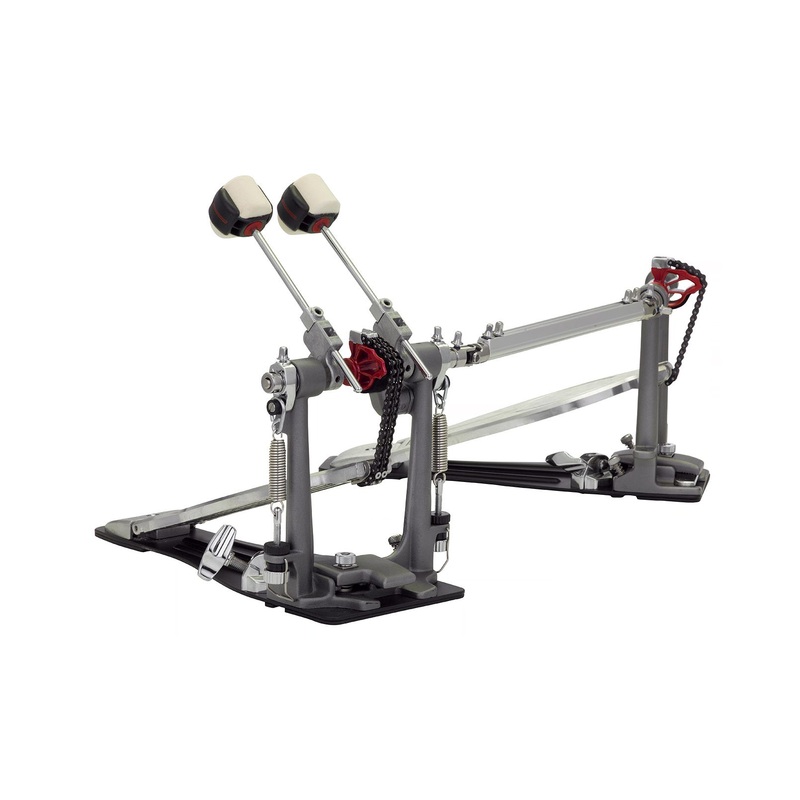 pearl-p-1032r-eliminator-solo-red-double-bass-drum-pedal Pearl P-1032R Eliminator: Solo Red DOUBLE Bass Drum Pedal
