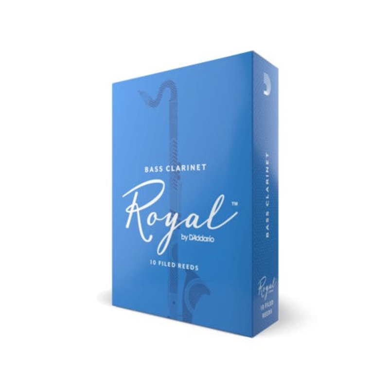 rico-royal-bass-clarinet-reeds-box-of-10-strength-1-5 Rico ROYAL Bass Clarinet Reeds - Box of 10 - Strength 1.5