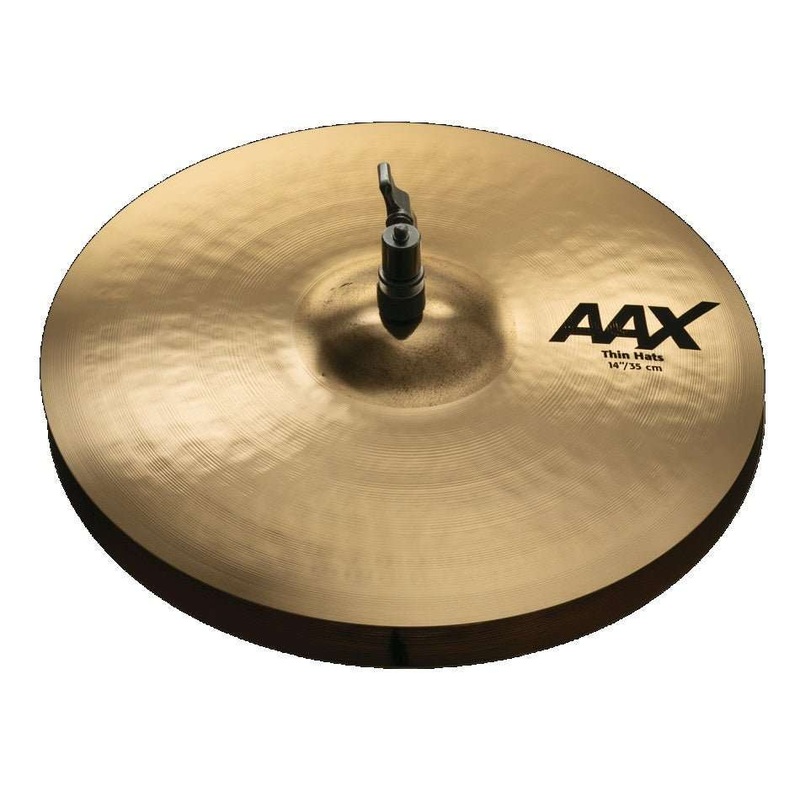 sabian-21401xc-2b-14-aax-thin-bottom-hi-hat-cymbal-only-brilliant-finish-made-in-canada SABIAN 21401XC/2B 14" AAX Thin Bottom Hi Hat Cymbal Only Brilliant Finish Made In Canada
