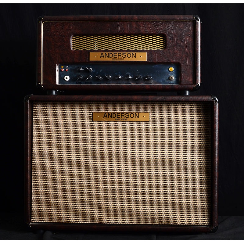 used-anderson-amplifiers-45rt-head-and-2x12-cabinet Used Anderson Amplifiers 45RT Head And 2x12 Cabinet