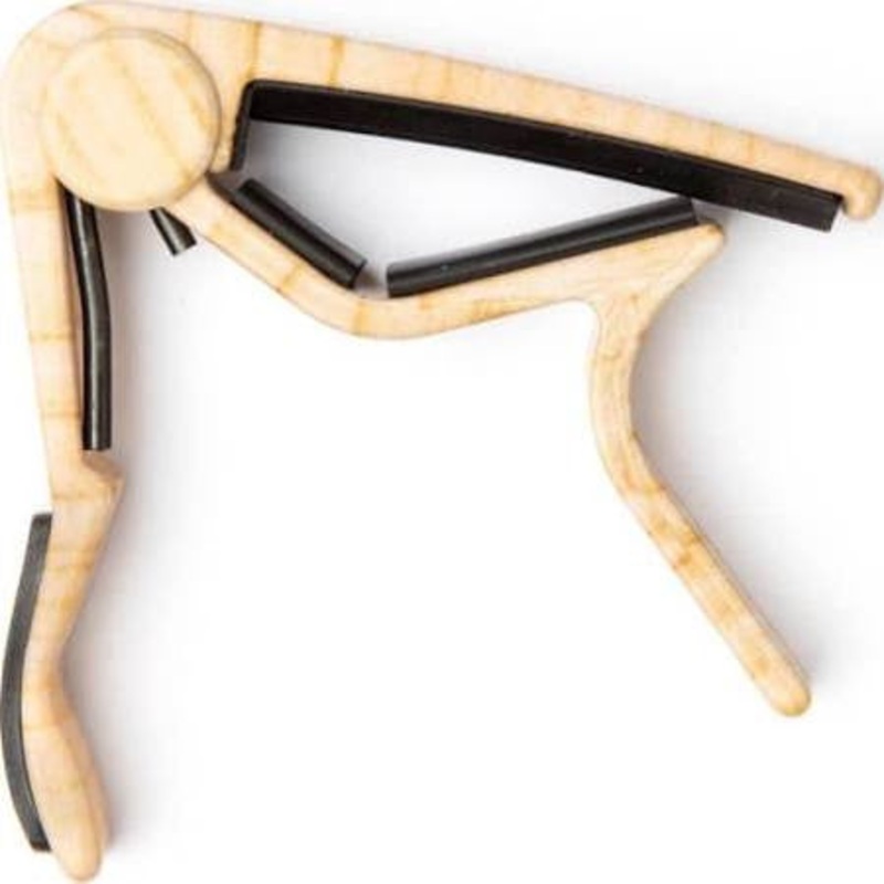 dunlop-83cm-trigger-capo-acoustic-maple Dunlop 83CM Trigger Capo Acoustic Maple