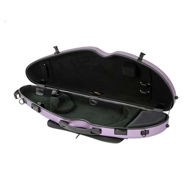 hq-polycarbonate-4-4-violin-case-mauve HQ Polycarbonate 4/4 Violin Case - Mauve