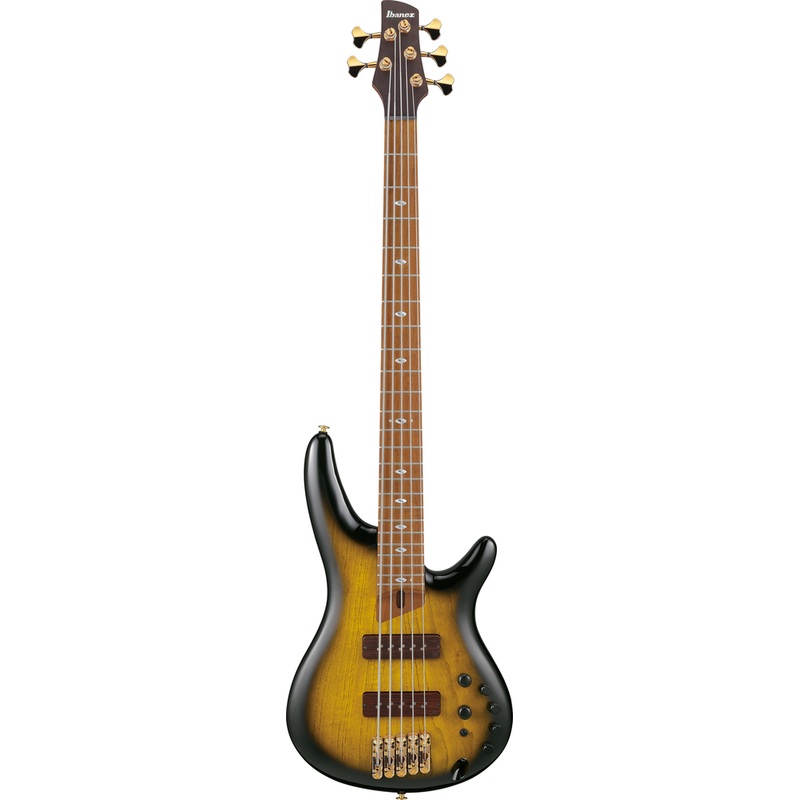 ibanez-sr4505-5-string-electric-bass-w-case-desert-sunset-burst Ibanez SR4505 5 String Electric Bass w/ Case - Desert Sunset Burst