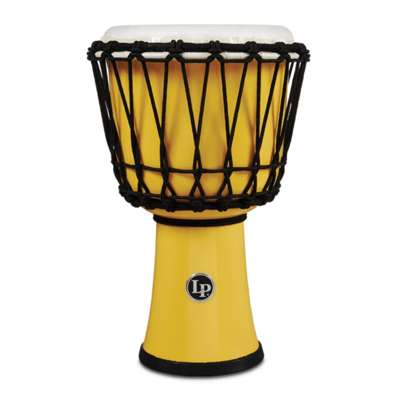 latin-percussion-lp-7-rope-tuned-circle-djembe-yellow-lp1607yl Latin Percussion LP 7" Rope Tuned Circle Djembe - Yellow (LP1607YL)