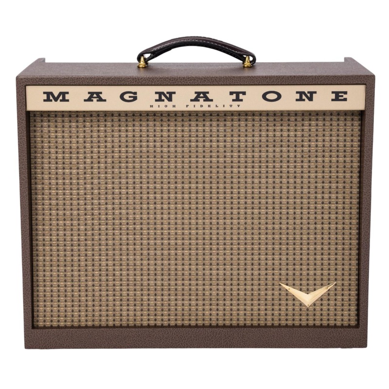 magnatone-kingston-12w-1x12-combo-brown Magnatone Kingston 12w 1x12" Combo - Brown