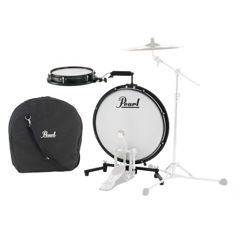 pearl-compact-traveller-slimline-drum-kit-w-carry-bag Pearl Compact Traveller Slimline Drum Kit w/Carry Bag