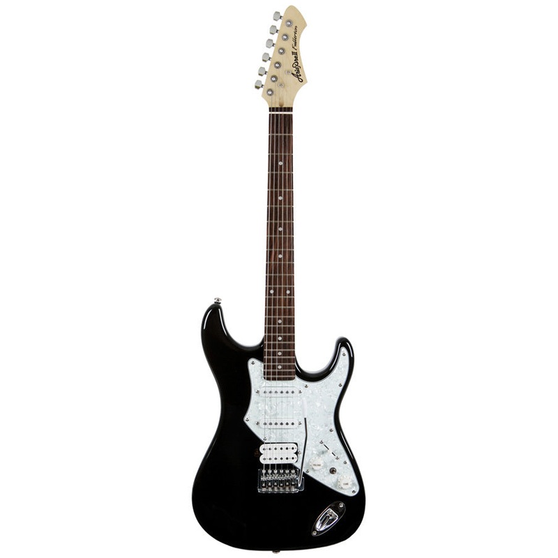 aria-714-std-series-electric-guitar-in-black-pickups-2-x-single-coil-1-x-humbucking Aria 714-STD Series Electric Guitar in Black Pickups: 2 x Single Coil/1 x Humbucking