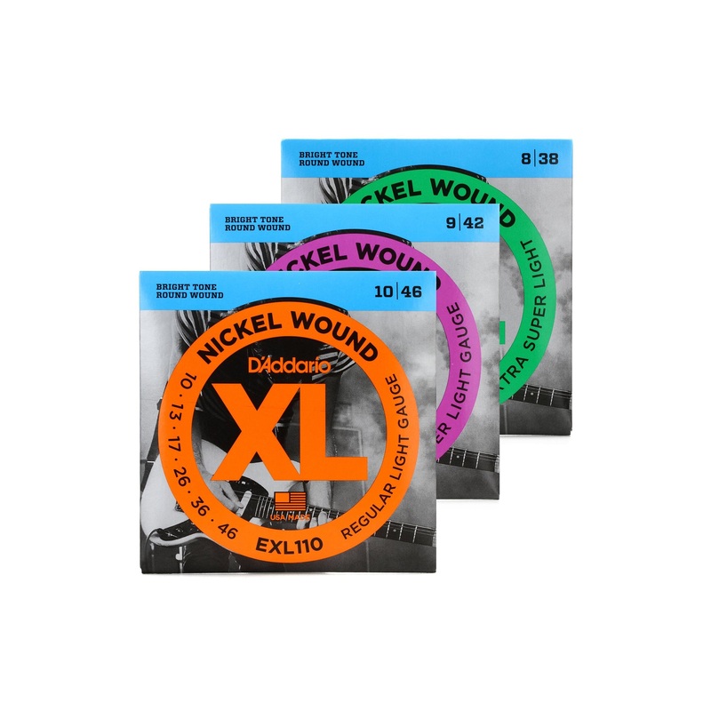 d-addario-exl-nickel-wound-electric-guitar-strings D'Addario EXL Nickel Wound Electric Guitar Strings