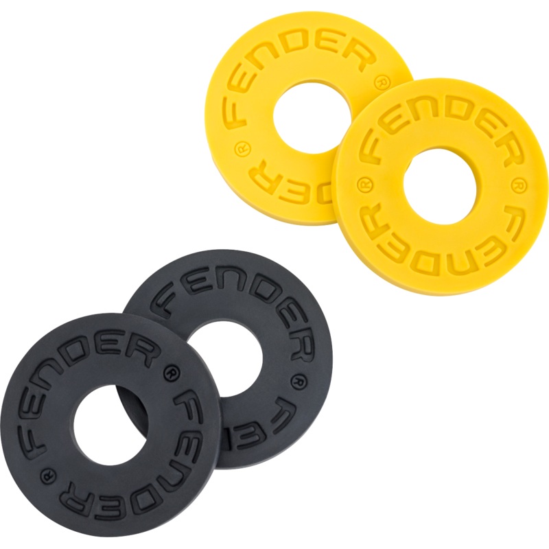 fender-x-third-man-records-strap-blocks-4-pack-black-yellow Fender x Third Man Records Strap Blocks (4 pack) - Black & Yellow