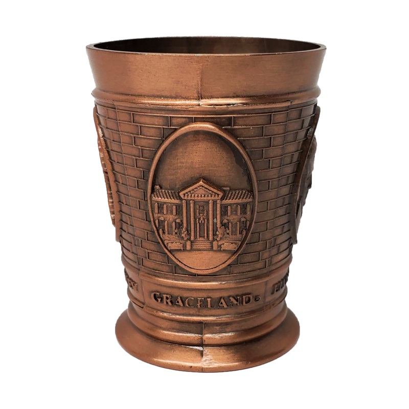 graceland-molded-metal-shot-glass Graceland Molded Metal Shot Glass