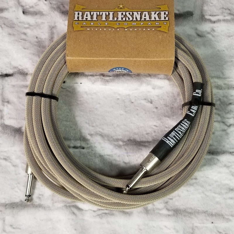 rattlesnake-cables-20-tweed-w-straight-plugs Rattlesnake Cables 20' Tweed w/Straight Plugs