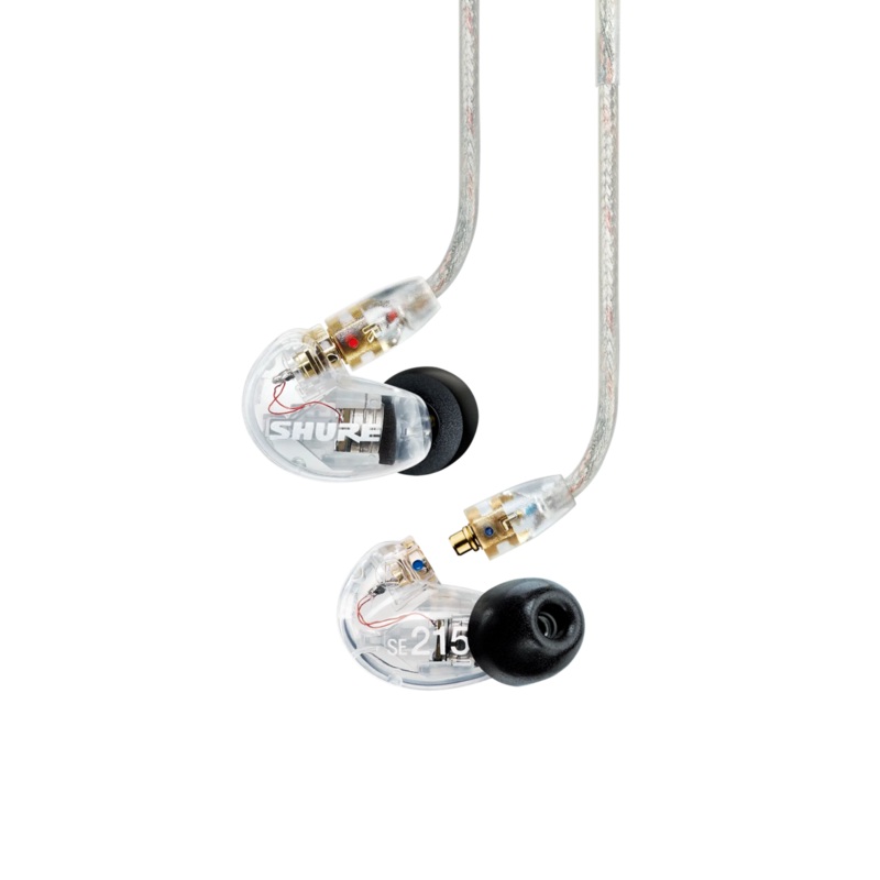 shure-se215-sound-isolating-earphones-clear-shrse215-cl Shure SE215 Sound Isolating Earphones - Clear (SHRSE215-CL)