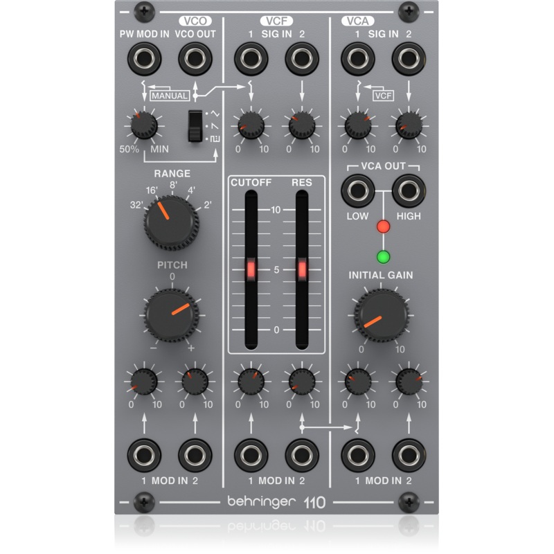 behringer-vco-vcf-vca-analog-eurorack-module-110 Behringer VCO / VCF / VCA Analog Eurorack Module 110