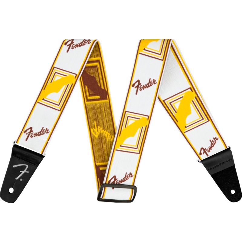 fender-weighless-mono-strap-w-br-y Fender Weighless Mono Strap W/Br/Y