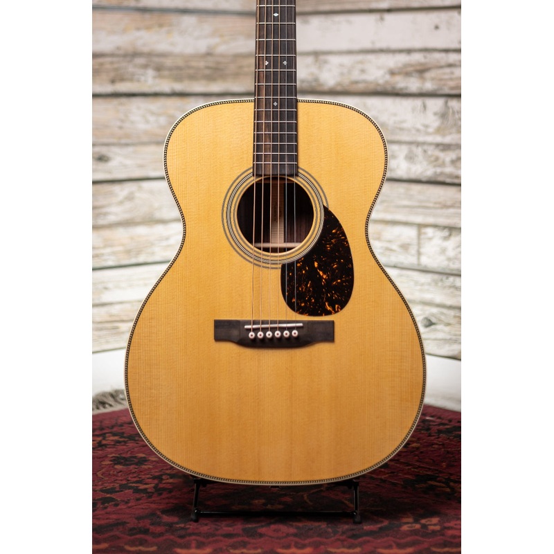 martin-om-28e-with-fishman-pickup-acoustic-electric-guitar-natural Martin OM-28E with Fishman Pickup Acoustic-Electric Guitar - Natural