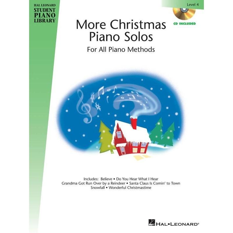 more-christmas-piano-solos-level-4-book-cd-pack More Christmas Piano Solos - Level 4 - Book/CD Pack
