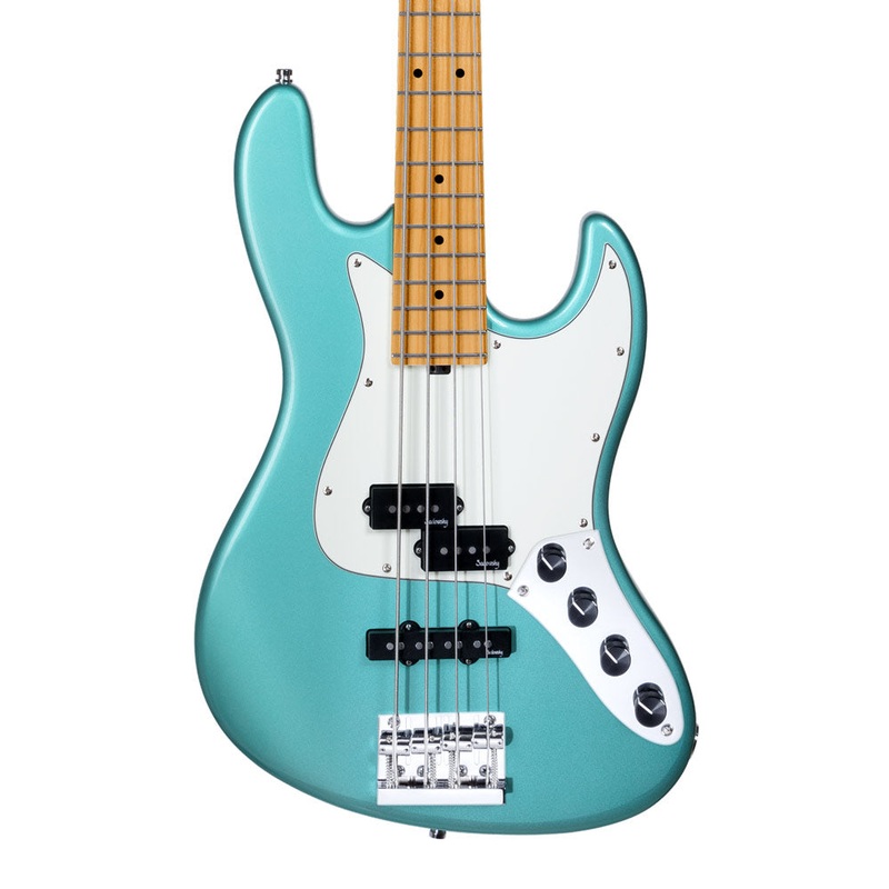 sadowsky-guitars-metroexpress-hybrid-pj-bass-4-sage-green-metallic Sadowsky Guitars MetroExpress Hybrid PJ Bass 4 - Sage Green Metallic