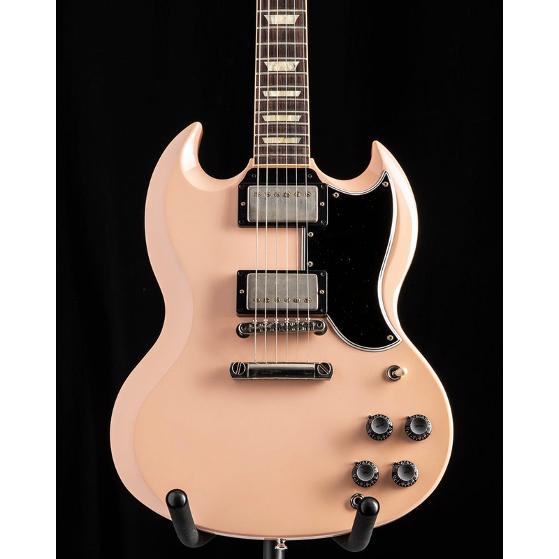 used-gibson-custom-1961-les-paul-sg-standard-vos-antique-shell-pink Used Gibson Custom 1961 Les Paul SG Standard VOS Antique Shell Pink
