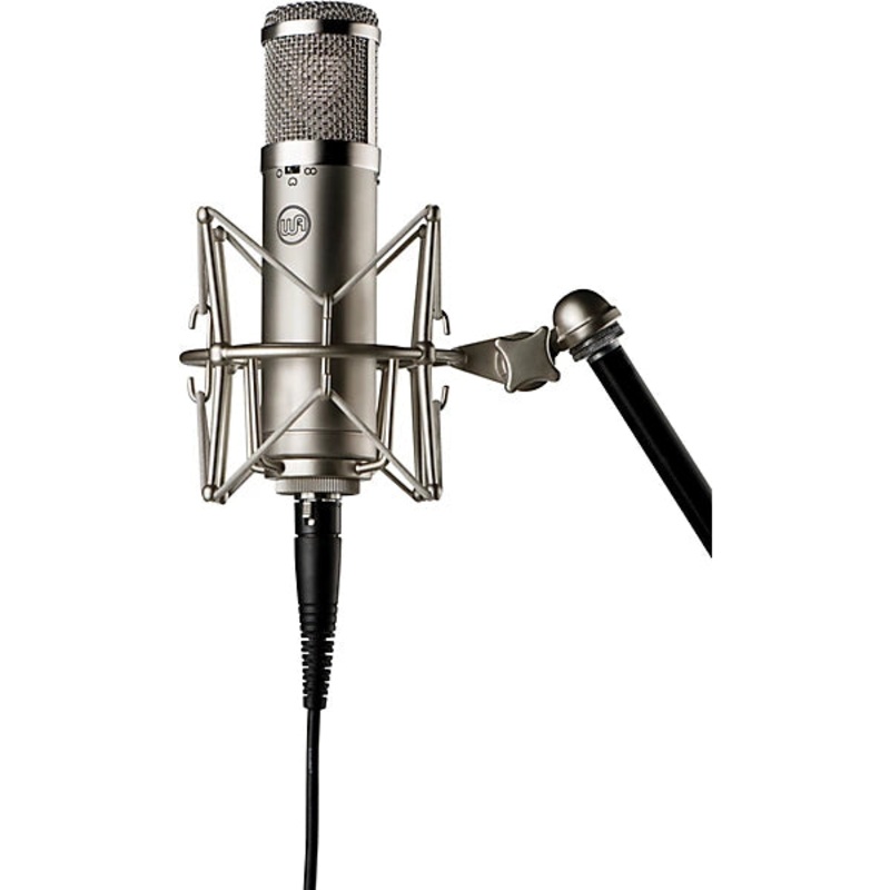 warm-audio-wa-47jr-large-diaphragm-condenser-microphone-nickel Warm Audio WA-47JR Large Diaphragm Condenser Microphone - Nickel