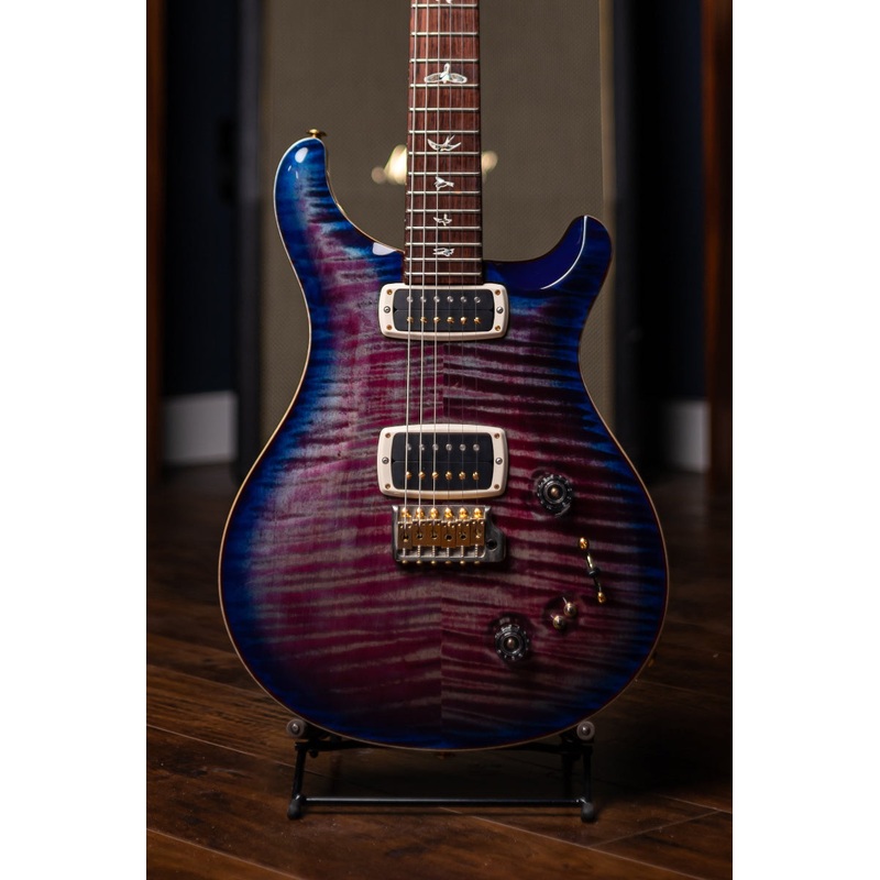 2019-prs-408-10-top-electric-guitar-violet-blue-burst 2019 PRS 408 10 Top Electric Guitar - Violet Blue Burst