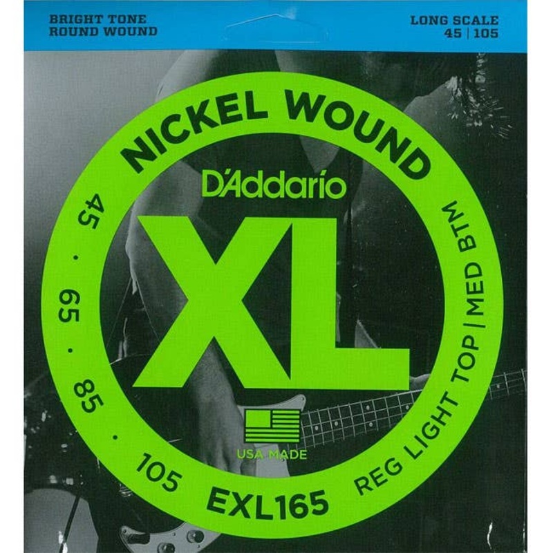 d-addario-exl165-bass-string-set-45-105 D'Addario EXL165 Bass String Set 45-105