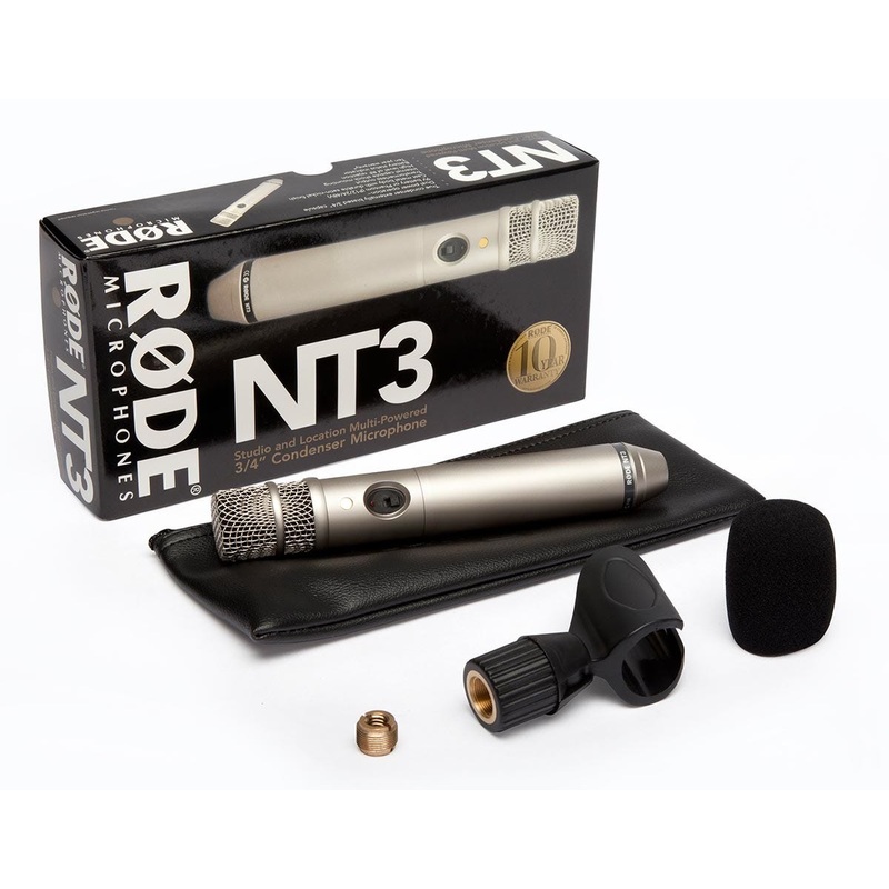 rode-nt3-condenser-microphone-nt-3 Rode NT3 Condenser Microphone (NT-3)