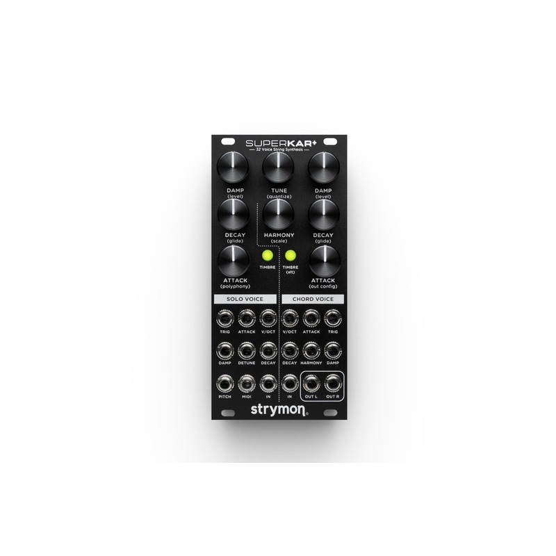 strymon-super-kar-eurorack-voice-module Strymon Super Kar+ Eurorack Voice Module
