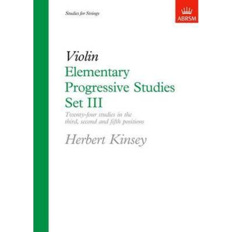 violin-elementary-progressive-studies-by-herbert-kinsey-set-iii Violin Elementary Progressive Studies by Herbert Kinsey - Set III
