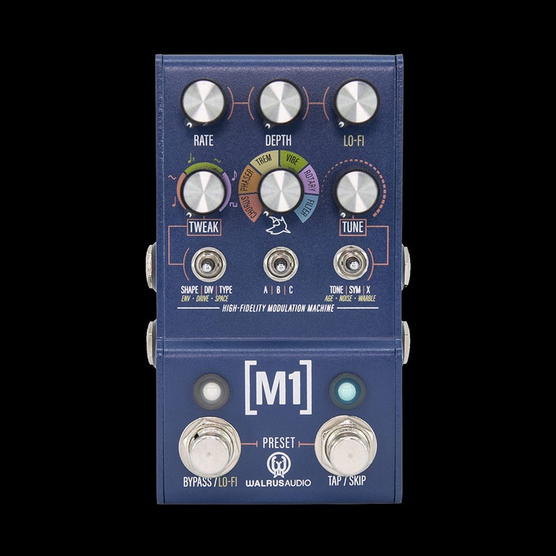 walrus-audio-mako-series-m1-high-fidelity-modulation-machine Walrus Audio MAKO Series: M1 High-Fidelity Modulation Machine