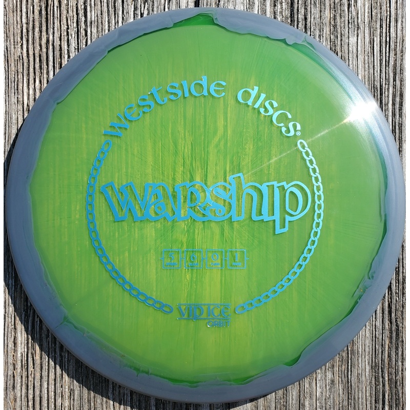westside-discs-vip-ice-orbit-warship-midrange-red-white-rim Westside Discs VIP Ice Orbit Warship - Midrange Red (White Rim)