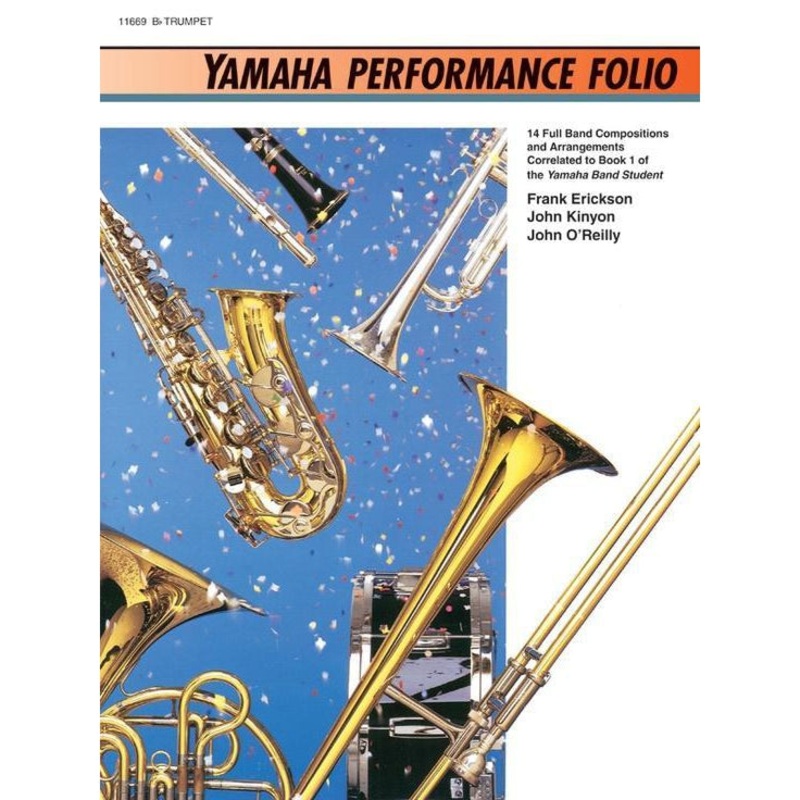 yamaha-performance-folio-bb-trumpet-book-1 Yamaha Performance Folio: Bb Trumpet - Book 1