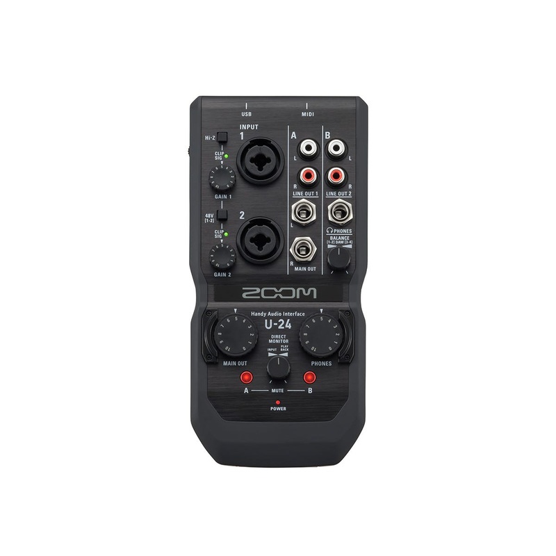 zoom-u-24-handy-audio-interface-w-ableton-live-9-lite Zoom U-24 Handy Audio Interface w/Ableton Live 9 Lite