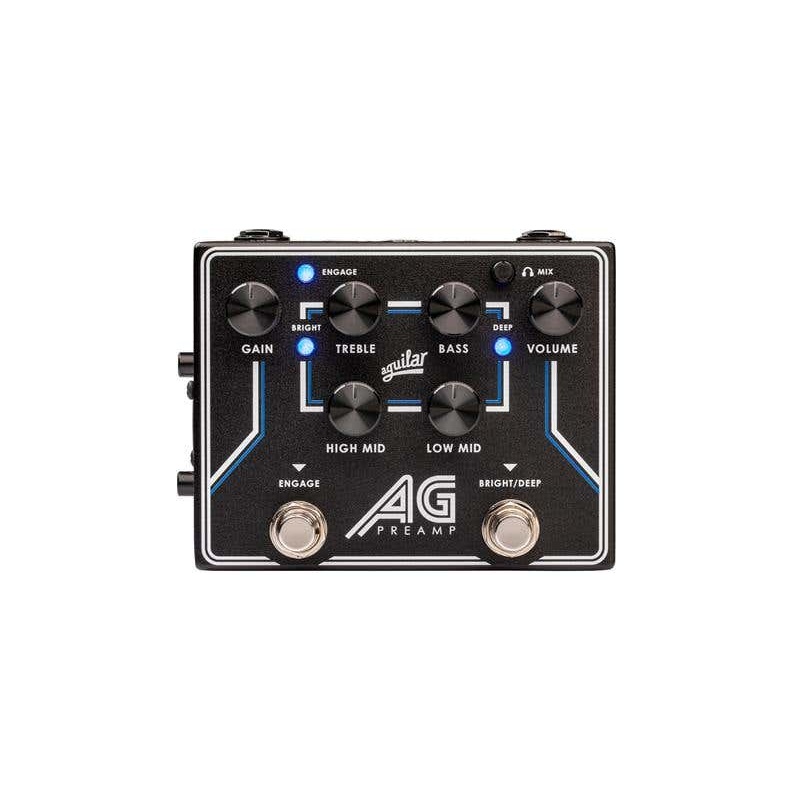 aguilar-ag-preamp-di-pedal Aguilar AG Preamp / DI Pedal