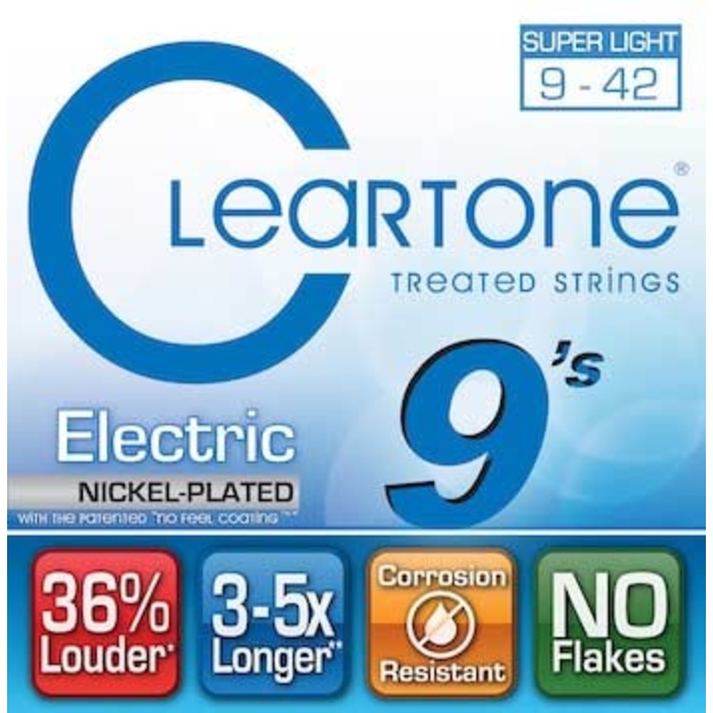 cleartone-nickel-plated-super-light-electric-guitar-strings-9-42 Cleartone Nickel-Plated Super Light Electric Guitar Strings 9-42