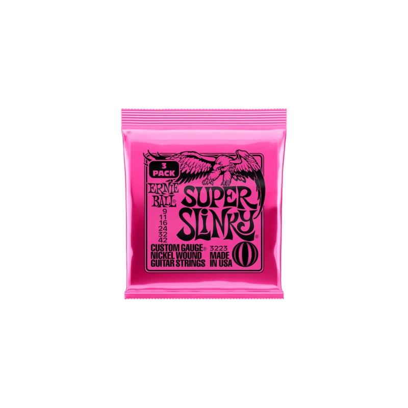 ernie-ball-super-slinky-nickel-wound-electric-guitar-strings-9-42-gauge-3-pack Ernie Ball Super Slinky Nickel Wound Electric Guitar Strings 9-42 Gauge - 3 Pack