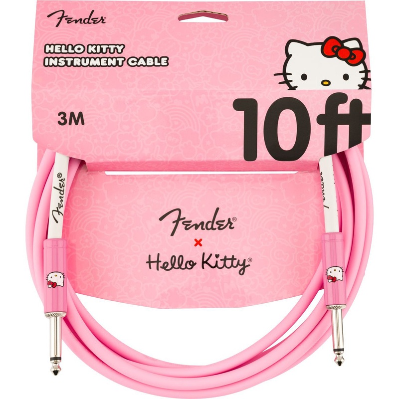fender-x-hello-kitty-limited-edition-instrument-cable Fender x Hello Kitty Limited Edition Instrument Cable
