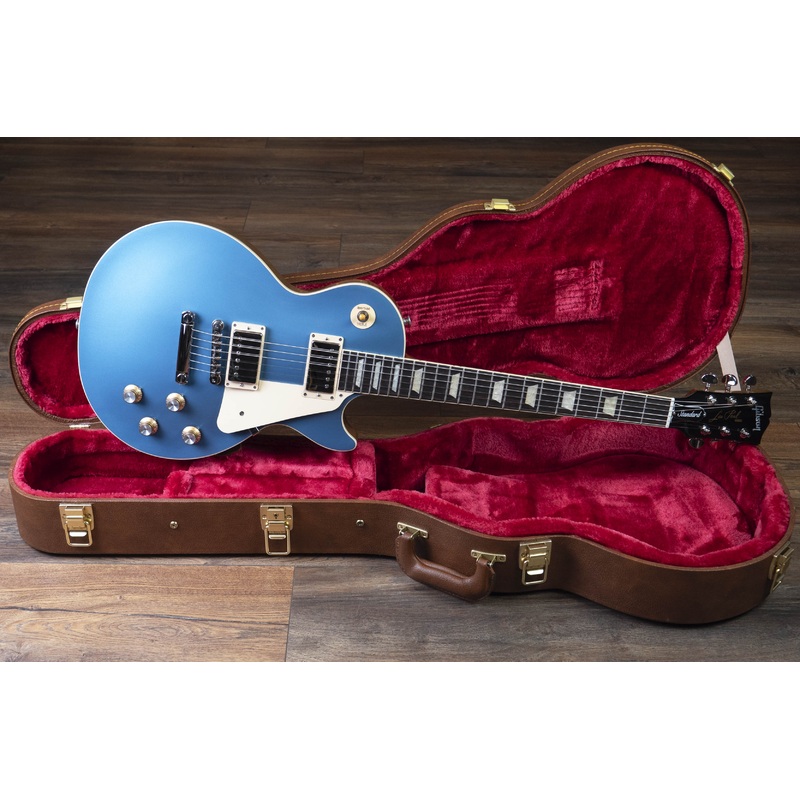 gibson-les-paul-standard-60s-plain-top-pelham-blue-226340027 Gibson Les Paul Standard 60s Plain Top, Pelham Blue #226340027