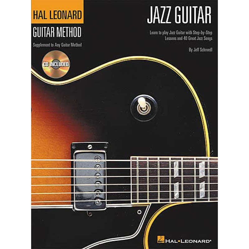 hl-guitar-method-jazz-guitar-bk-cd Hl Guitar Method Jazz Guitar Bk/Cd