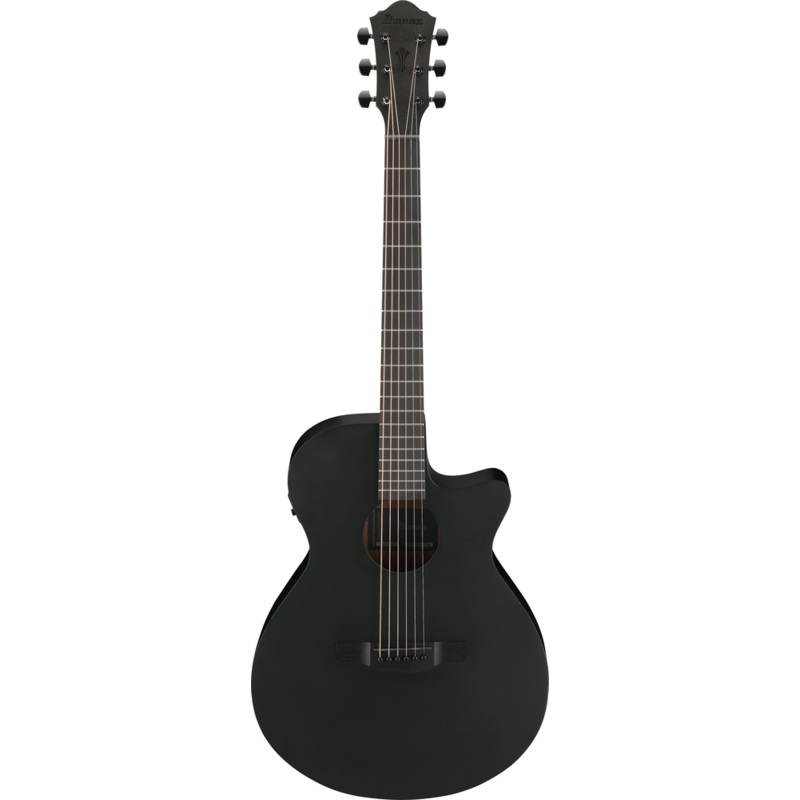 ibanez-aeg621-acoustic-guitar-black-out Ibanez AEG621 Acoustic Guitar - Black Out