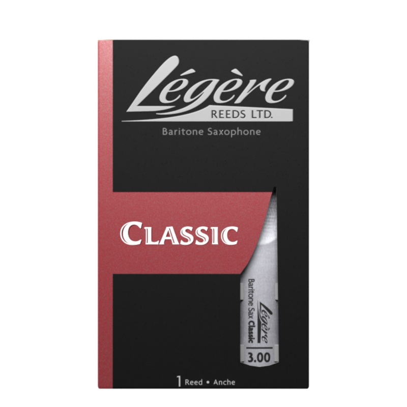 legere-classic-baritone-sax-reed-grade-3-0 Legere Classic Baritone Sax Reed - Grade 3.0