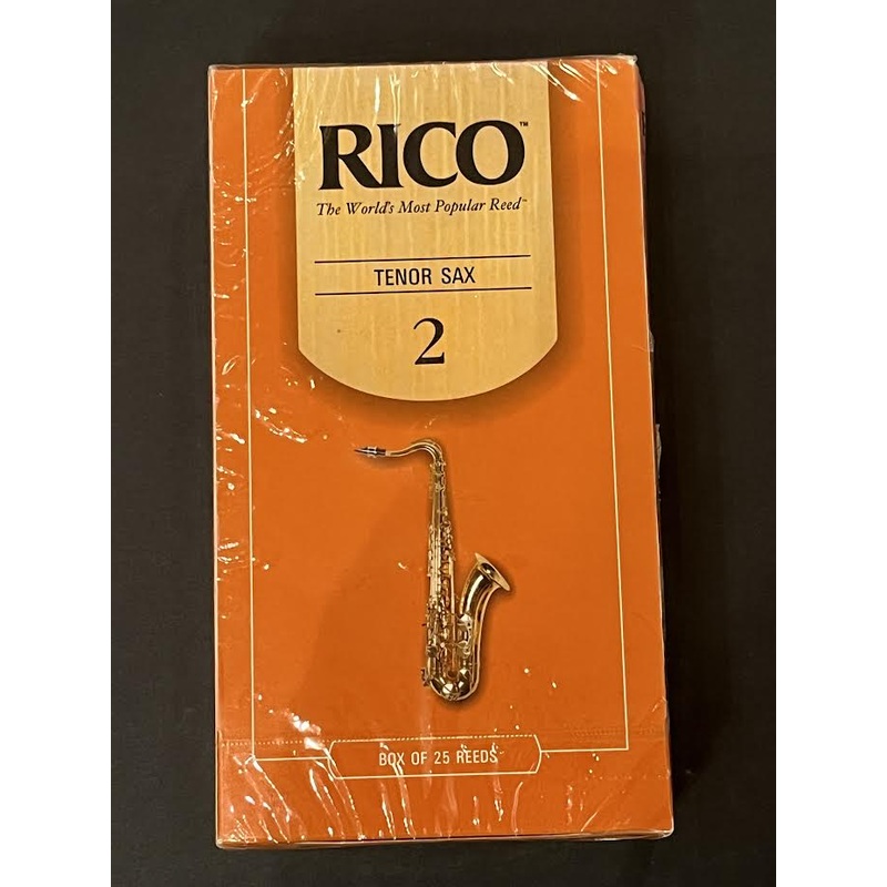 rico-rka2520-tenor-saxophone-reeds-strength-2-0-25-pack Rico RKA2520 Tenor Saxophone Reeds - Strength 2.0 (25-Pack)
