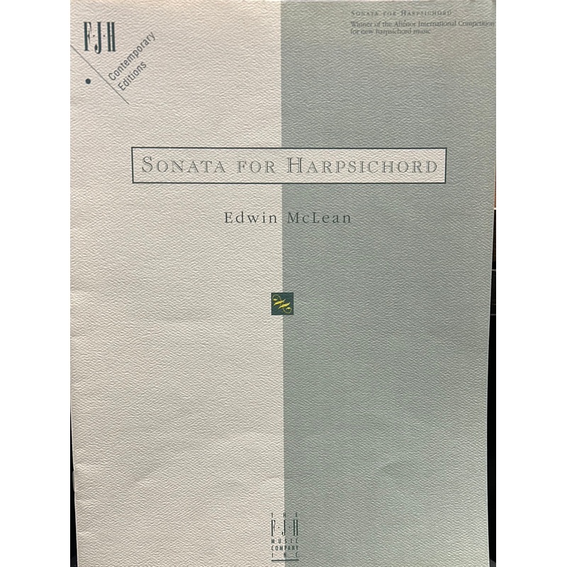 sonata-for-harpsichord-e-mclean Sonata for Harpsichord - E. McLean