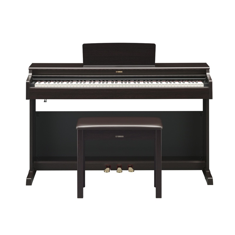yamaha-arius-ydp165-digital-piano-w-matching-bench-rosewood Yamaha Arius YDP165 Digital Piano w/Matching Bench - Rosewood