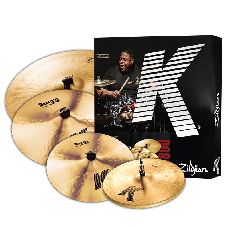 zildjian-k-series-4pc-cymbal-pack-k0800 Zildjian K Series 4pc Cymbal Pack (K0800)