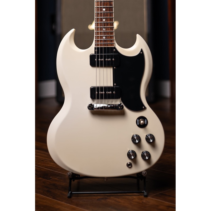 2018-gibson-pete-townshend-50th-anniversary-sg-electric-guitar-polaris-white 2018 Gibson Pete Townshend 50th Anniversary SG Electric Guitar - Polaris White