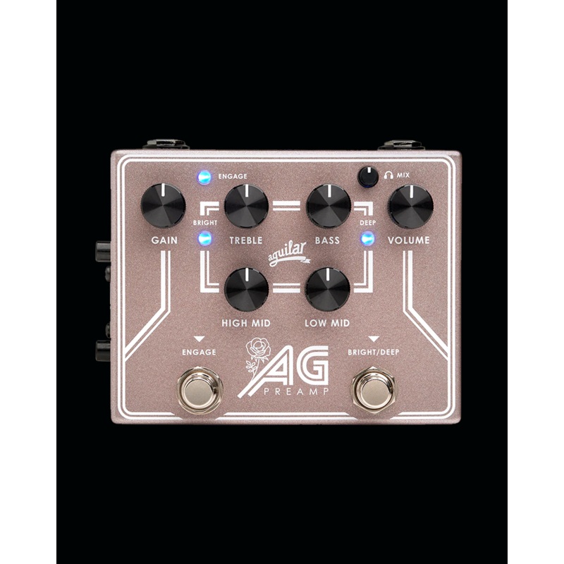 aguilar-ag-preamp-breast-cancer-awareness-month-rose-gold Aguilar AG Preamp Breast Cancer Awareness Month Rose Gold